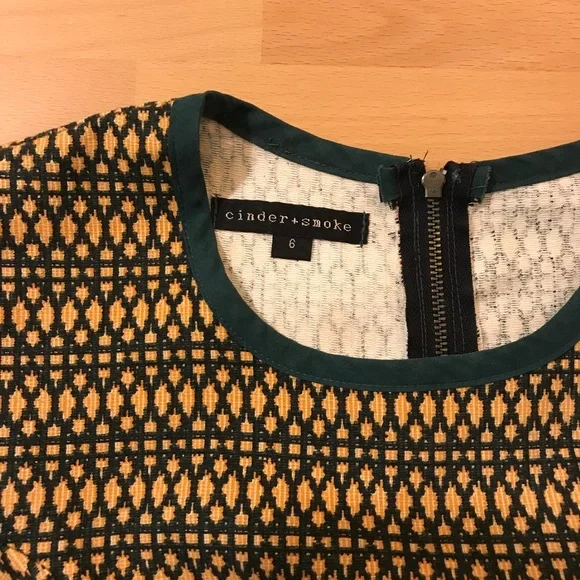 Vintage style cinder & smoke brand dress - Picture 6 of 8